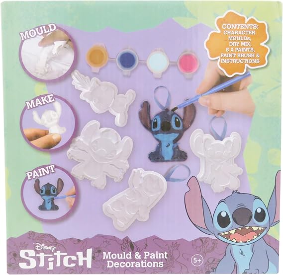 Sambro International Limited CyP Brands- Stitch Creative Activity Sculpture Set, Multi-Colour, Official Product