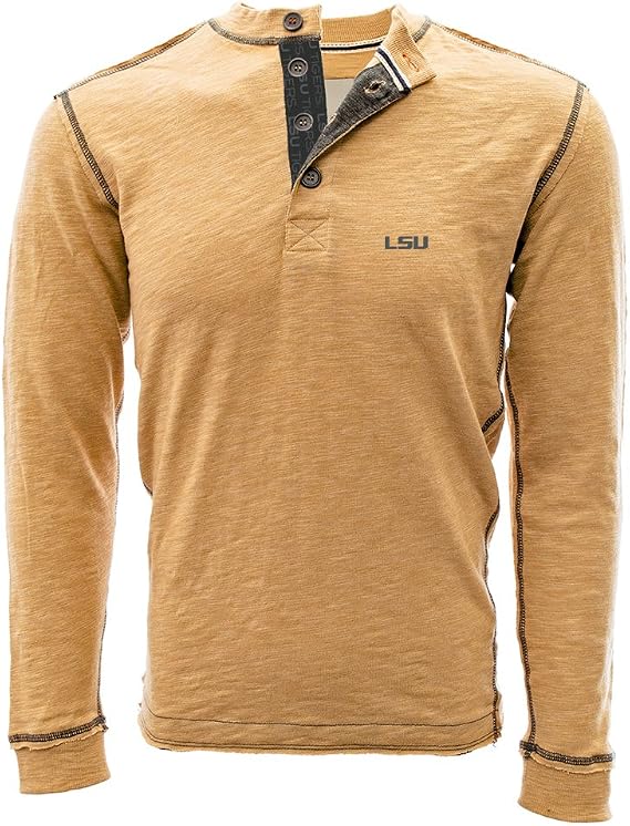 NCAA Crush Shadow Text Henley
