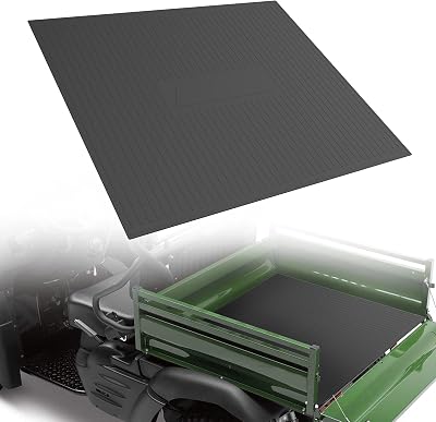 A & UTV PRO Cargo Bed Mat for 2017-2022 Kawasaki Mule SX, 2005-2016 Mule 600610, Mule 550,Rear Bed Liner All Weather TPE Protection Accessories Replace OEM#KAF550-030