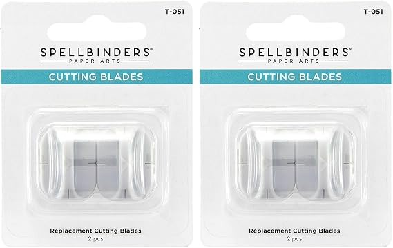 Spellbinders Replacement Cutting Blades, one, White (Pack of 2)