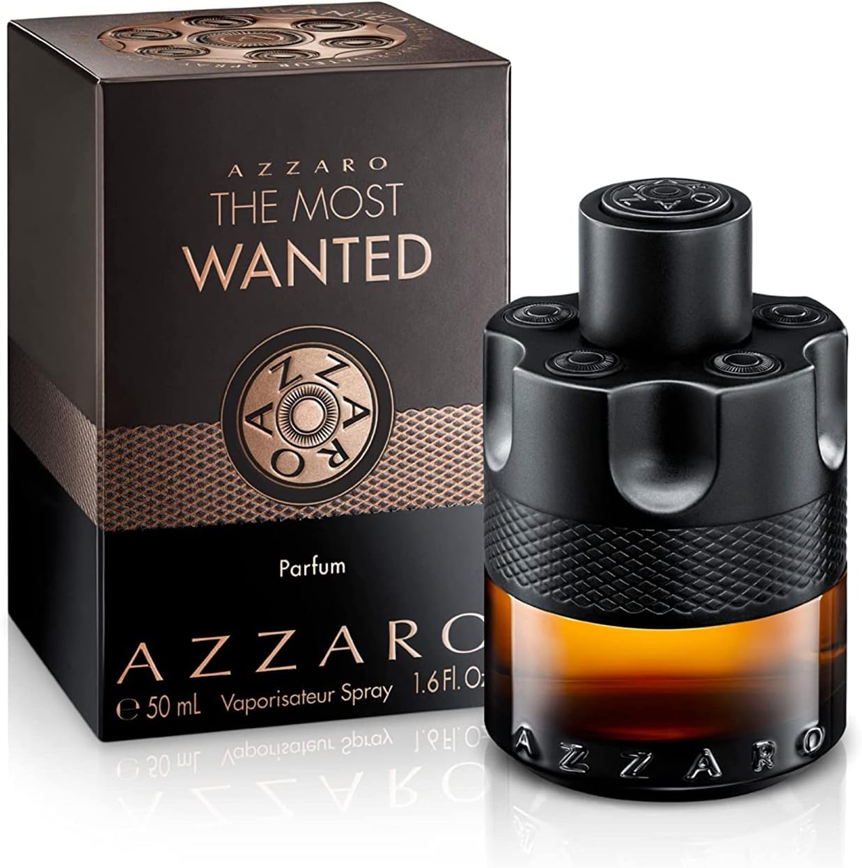 Azzaro The Most Wanted Parfum, Parfum Aftershave, Spicy Fougere Fragrance, Perfume for Men