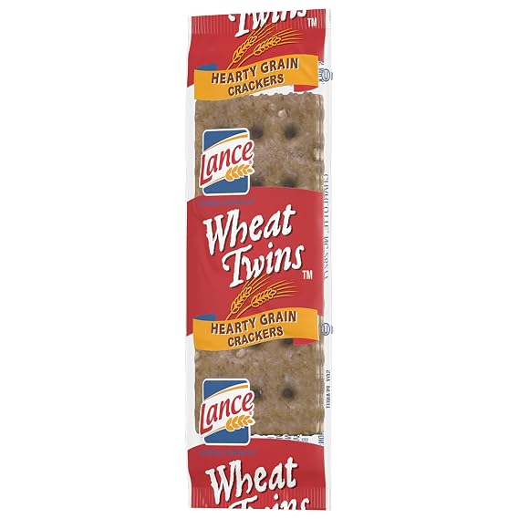 Lance Wheat Crackers, Wheat Twins Single Serve, 500 Count
