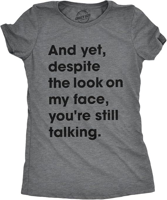 Womens Sarcastic T Shirts with Funny Sayings Novelty Graphic Tees for Women