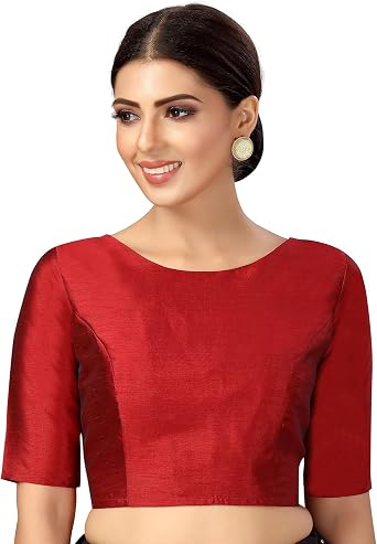 Indian Readymade Designer Party Wear Bollywood Style Choli Top Sari Blouse for Women