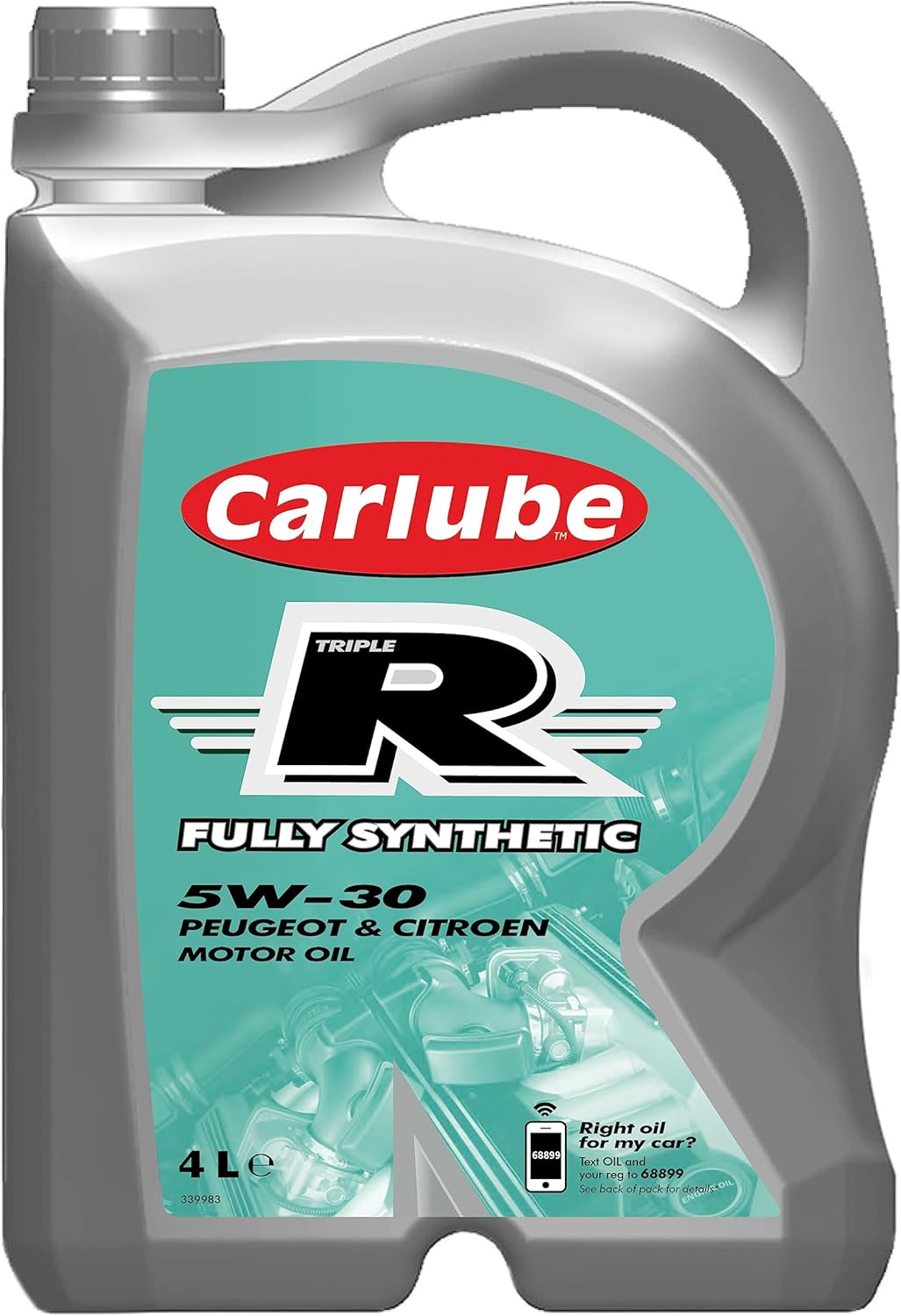 Carlube Triple R 5W-30 ACEA C2C3, API SP Fully Synthetic Engine Oil 4L