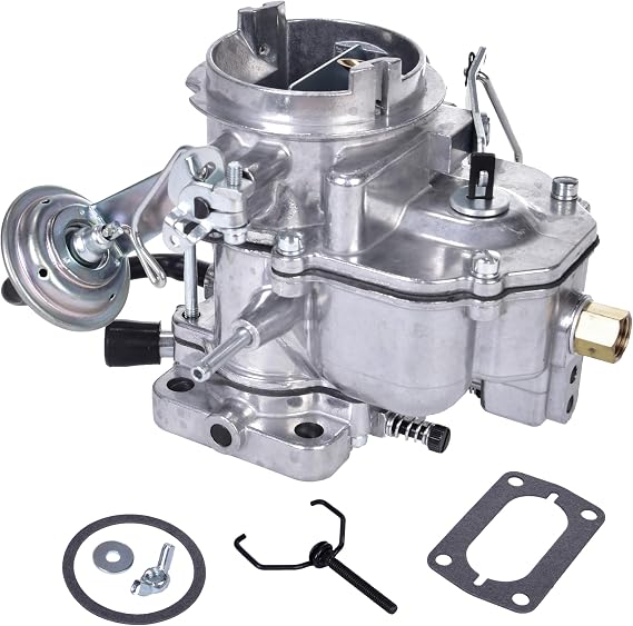 Carburetor Carb 2-Barrel For Dodge Chrysler 318 V8 5.2L 1967-1980 6CIL Engine Carburetor Manual Choke