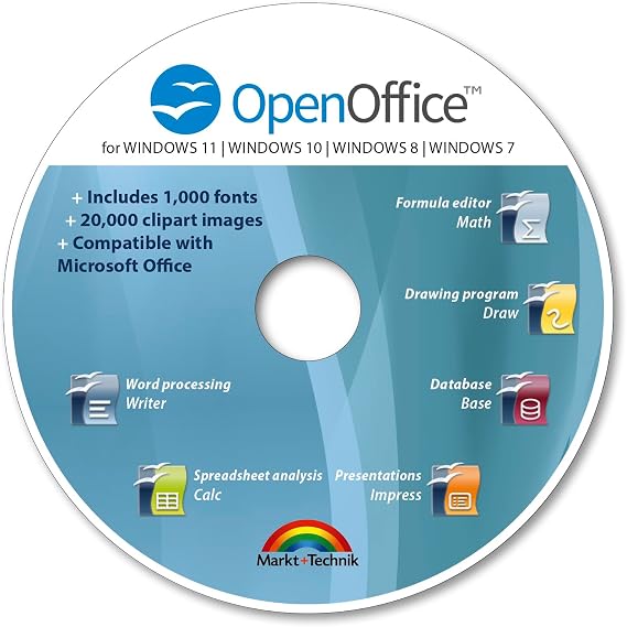 Office Suite 2026 Edition CD DVD 100% compatible with Microsoft Word and Excel for Windows 11-10-8-7-Vista-XP
