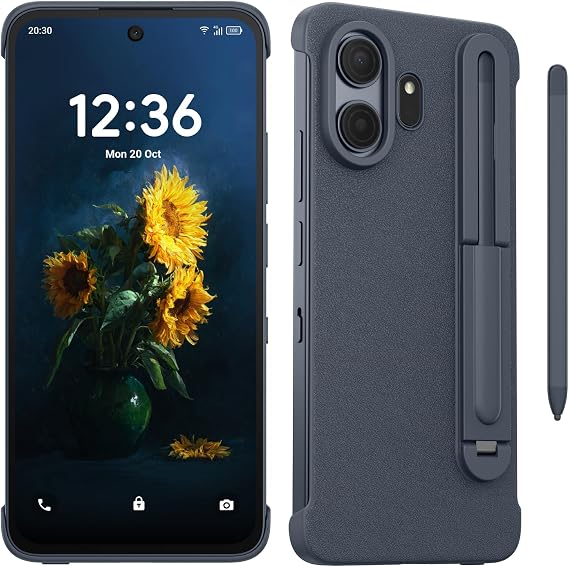 Bundle of TCL NXTPAPER 70 Pro 5G Android Smartphone,NXTPAPER 4.0,Natural Light Display,512GB+8GB,AI-boosted Productivity,Stellar Blue + TCL NXTPAPER 70 Pro Smartphone Flipcase & Pen Stellar Blue