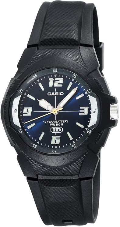 Casio Mens Black Classic Analog Watch
