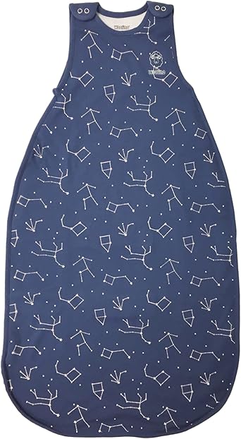Woolino Big Kid Sleeping Bag, 4 Season Baby Sleep Sack, Merino Wool and Organic Cotton Wearable Blanket