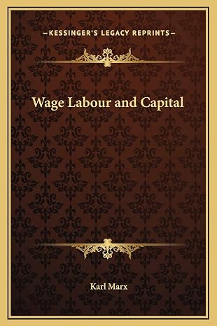 Wage Labour and Capital