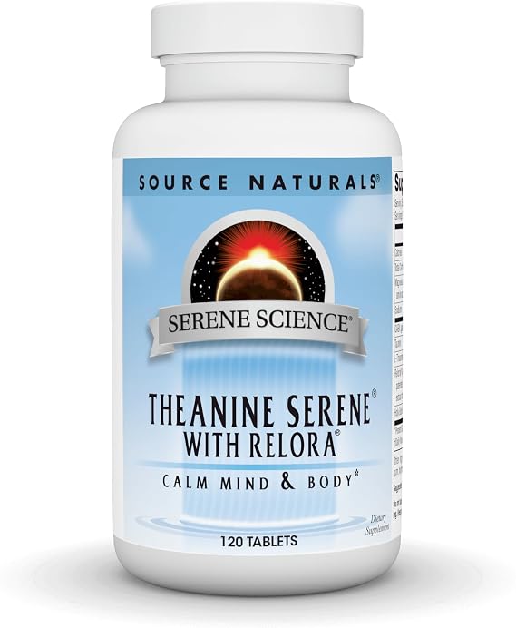 Source Naturals Theanine Serene with Relora - 120 Tablets