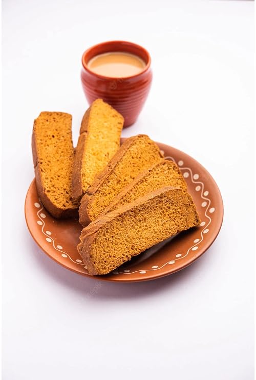 GHOTARAM Doctor's Diabetic Friendly European Rusk, Sugar Free Rusks, Toast, Healthy Indian snacks Chai, Tea, Coffee Time Breakfast Rusk, Toast Partner-150gm