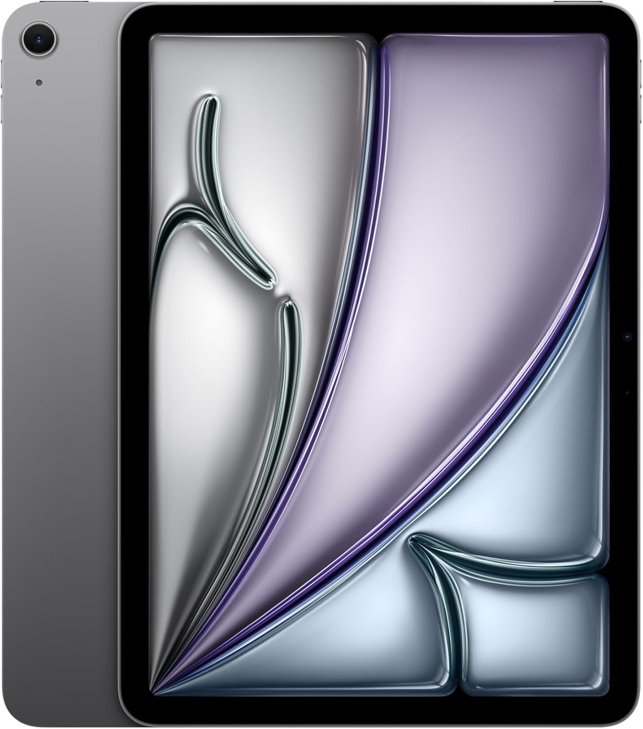Apple M3 çipli 11 inç iPad Air: Liquid Retina Ekran, 128 GB, 12 MP ÖnArka Kamera, Wi-Fi 6E, Touch ID, Tüm Gün Süren Pil Ömrü — Uzay Grisi