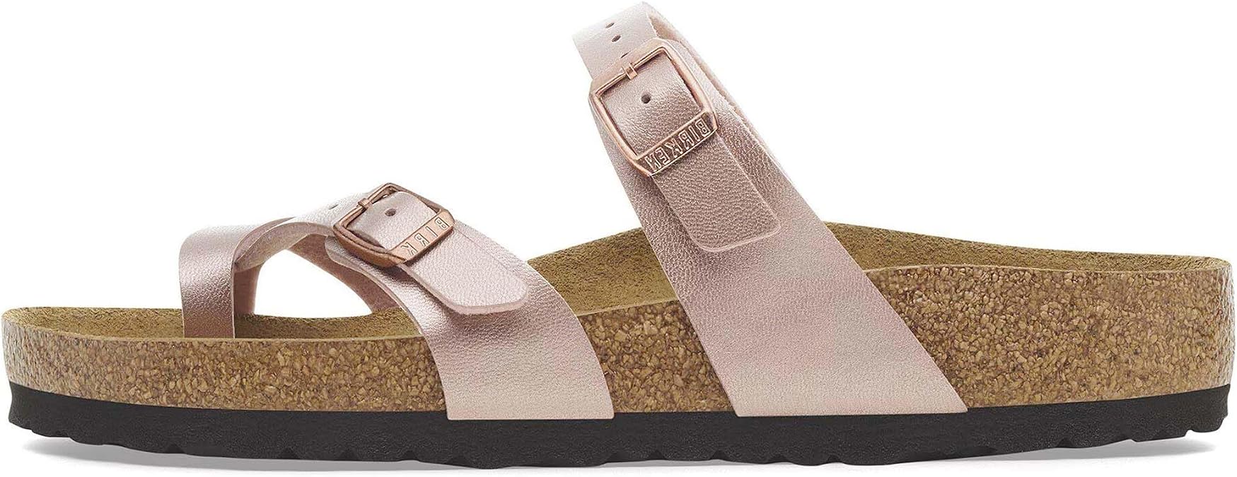 Black Birko-Flor Women's Mayari Sandals by Birkenstock