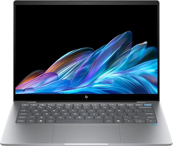 HP OmniBook X 14 Business Laptop, 2026, 14" 2240x1400 Touch, Qualcomm-12 CoreQualcomm Snapdragon X Elite X1E-78-100, 16GB LPDDR5, 2TB SSD, Win11 Pro, Backlit KB, Wi-Fi 6E, BT 5.3, 5MP Camera, Silver