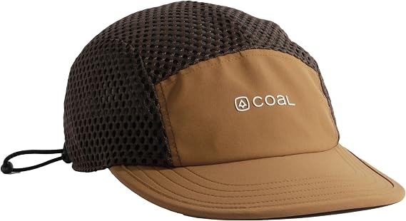 Coal Headwear Provo Mesh Back 5-Panel Hat, Adjustable Outdoor Cap