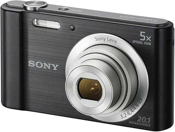 Sony Cyber-Shot DSC-W800 Digital Camera (Black)