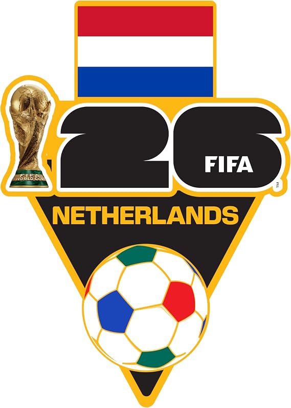 2026 FIFA World Cup Lapel Pin - Premium Zinc Alloy, Officially Licensed Collectible Souvenir - Gift & Event Keepsake For Hats, Bags & Collections