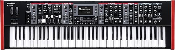 Roland V-STAGE 76 | Premium 76-Key Semi-Weighted Digital Keyboard | Ideal for Synth-Focused Players | Four Independent Sound Engines | Advanced Modeling Technology & Sound Customization