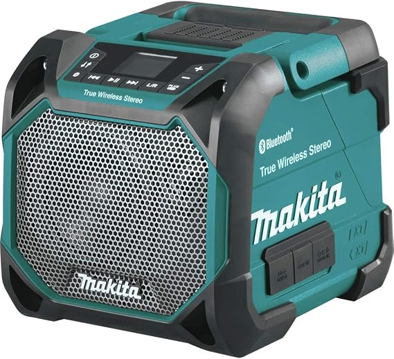 Makita XRM11 18V LXT / 12V max CXT Lithium-Ion Cordless Bluetooth Job Site Speaker, Tool Only