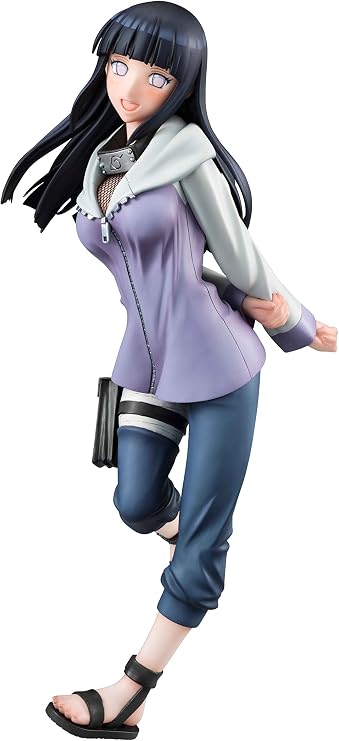 Naruto Shippuden Girls Hinata Hyuga, Approx 7.9 Inches 200 mm, PVC & ABS, Pre Painted And Completed figurine