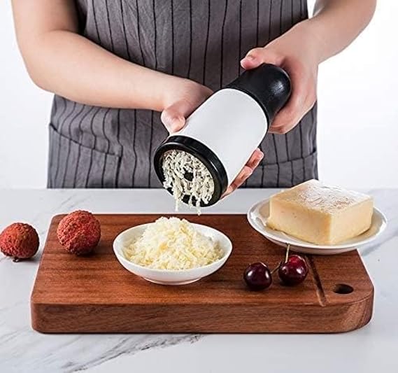 1 pc Parmesan Cheese Grater, Rotary Cheese Grater, Cheese Grater Hand Crank, Cheese Grater, Kitchen Gadgets, Butter Slicer.