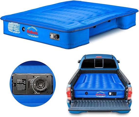 Pittman Outdoors Tacomaベッドマットレス - 6.5フィート 中型エアマットレス 6フィートのピックアップベッド用 - オリジナルのAirbedzでカバー率25%向上 - ベッドキャンプに最適