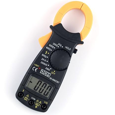 JCM MM2267 Digital Clamp Meter, 2000 Counts