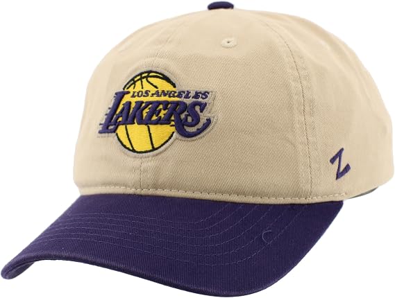 ZHATS NBA Unisex-Adult NBA Officially Licensed Adjustable Hat Scholarship Icon Stone