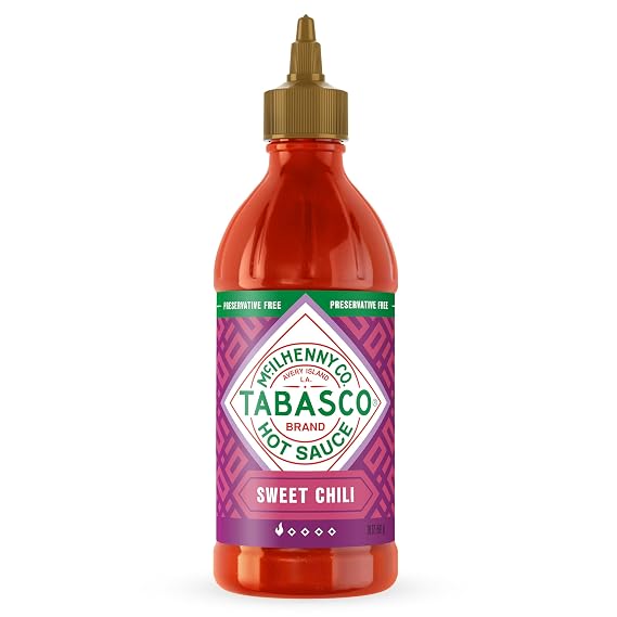 TABASCO Brand Sweet Chili Sauce, Mild, 20 Oz Squeeze Bottle (1-Pack)