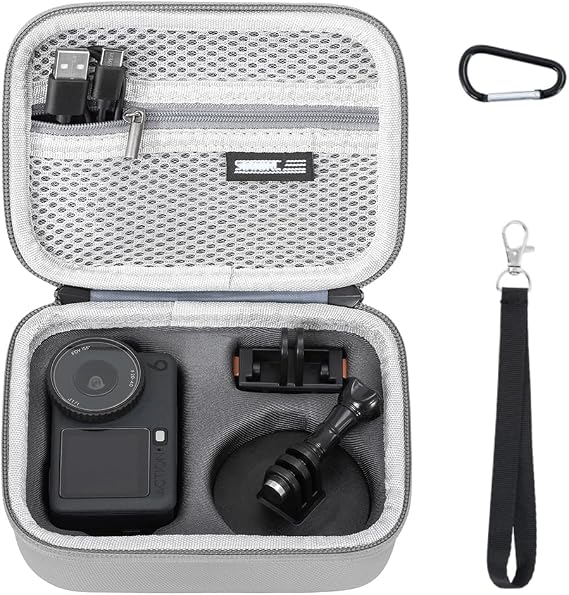 Coyktonty Mini Carrying Case for DJI Osmo Action 6 Carrying Portable Storage boxes Accessory