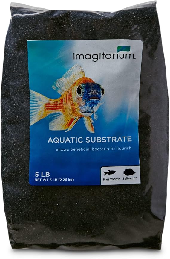 imagitarium Black Aquarium Sand 5 lbs.