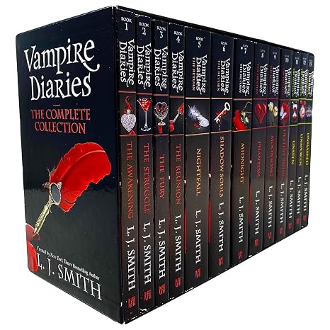 Vampire Diaries The Complete Collection Books 1 - 13 Box Set by L. J. Smith