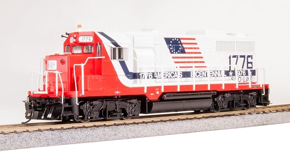 Broadway Limited 10019 EMD GP35, SOO 1776, Bicentennial Scheme, Paragon4 Sound/DC/DCC, HO Scale
