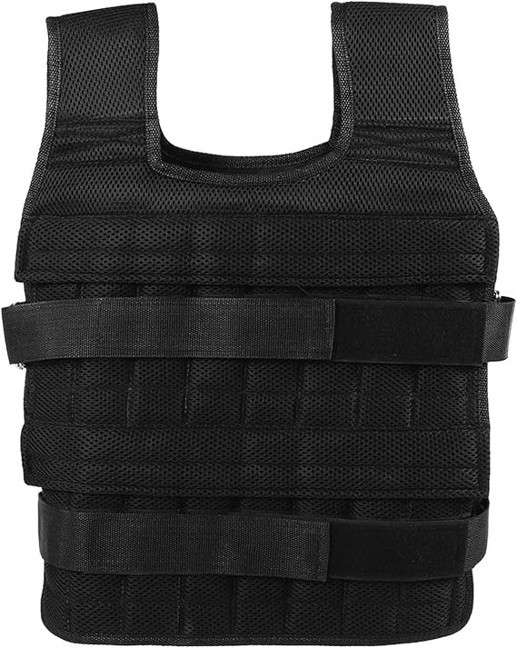 Breathable Weighted Vest Breathable Mesh Breathable 15KG Weighted Vest Strength Training Jacket for Workout Fitness