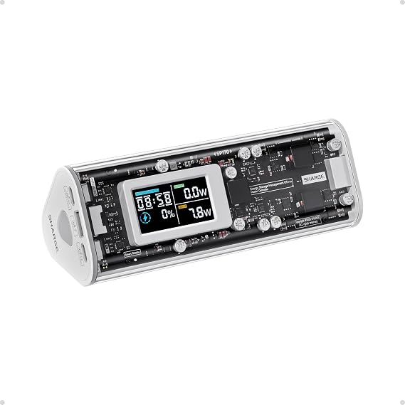 SHARGEEK 170 Power Bank, 140W Portable Charger 24000mAh