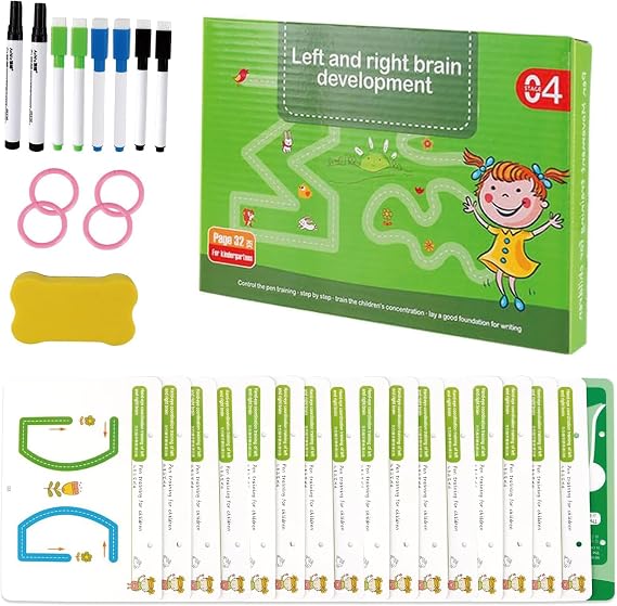 Scribble Smart Workbook, Scribblesmart Workbook, Scribble Smart Reusable Workbook, Little Curious Minds Scribblesmart, Fast-Track Young Minds (Level 4)