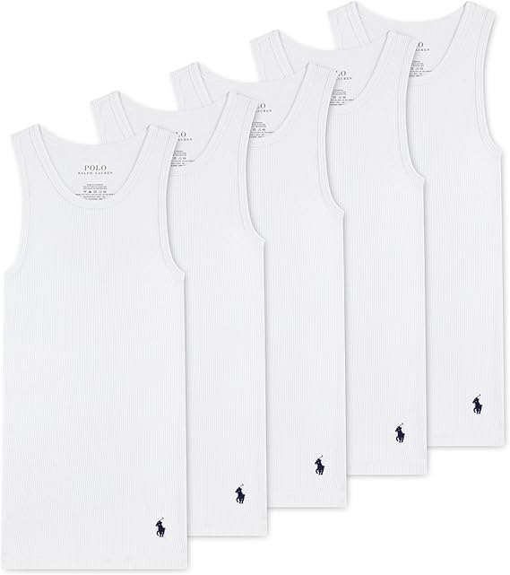 Polo Ralph Lauren Boys' Multi-Pack Tank Top Undershirt