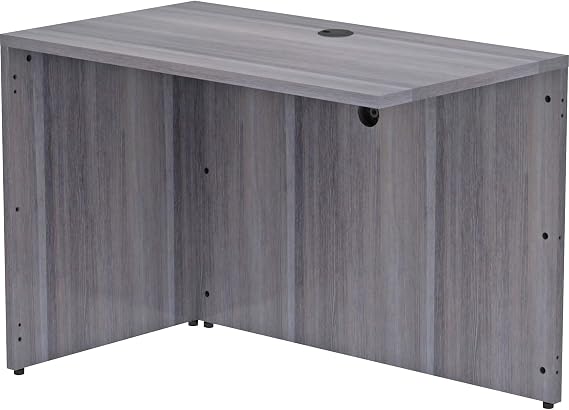 Lorell Weathered Charcoal Laminate Desking