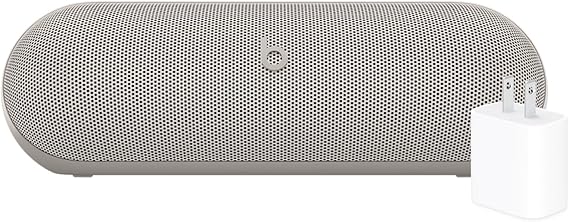 Beats Pill x Kim Kardashian - Wireless Bluetooth Speaker with 20W Power Adapter - Light Gray