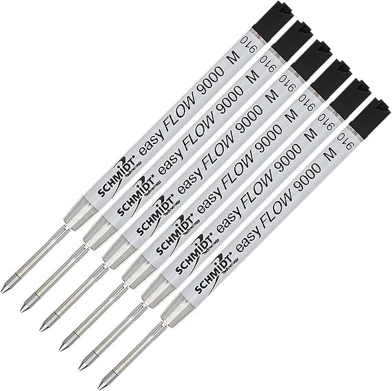 6 Pack - Schmidt easyFLOW 9000 - Black Ink