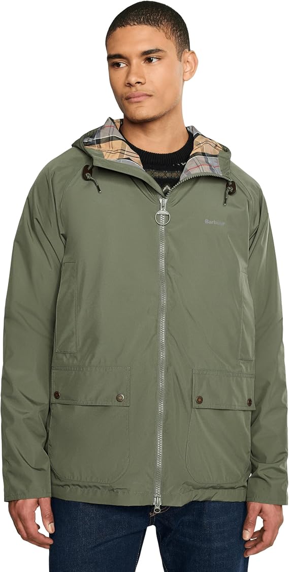 Barbour Hooded Domus Waterproof Jacket