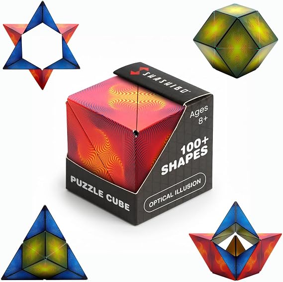Shashibo DODECA Magnetic Puzzle Cube, Stress Relief Fidget Toy
