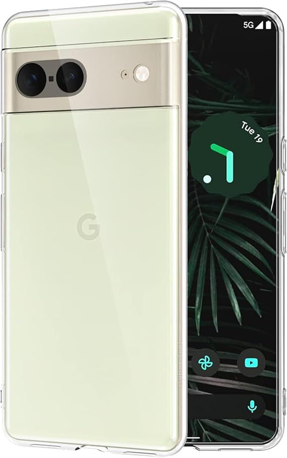 Compatible For Google Pixel 7 Case, 5G Crystal Clear for Pixel 7 Mobile Phone Cover, Soft TPU Protective, Ultra [thin Slim Fit], Smartphone For Google 7 Phone
