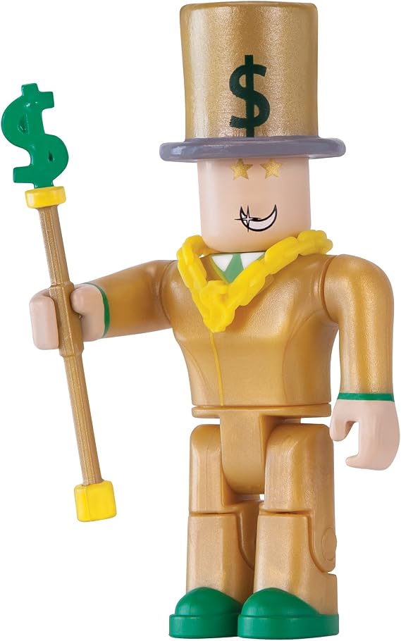 Roblox Action Collection - Mr. Bling Bling Figure Pack [Includes Exclusive Virtual Item]