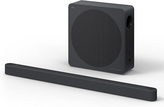 TCL Design Series Bang & Olufsen A65K | 3.1.2 Sound Bar with Wireless Subwoofer for Smart TV | Ultra Slim Dolby Atmos DTS:X AI Calibration | 460W Bluetooth Home Theater Audio System | 2026 Model