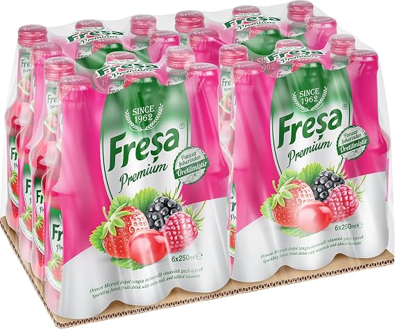 Freşa Premium Forest Fruit, (24 x 250 Ml)