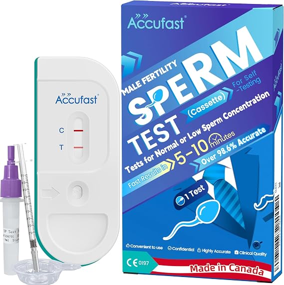 Male Fertility Test Kit, SP10 Sperm Check for Home, 1Pcs