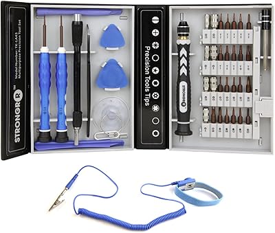 Tool Kit Multipurpose 41-Piece Precision Tool Kit for Android, iPhone, iPad, Tablet, Apple MacBook Pro, Desktop, Laptop, Notebook, Electronics Universal Disassembly Repair Tool Set